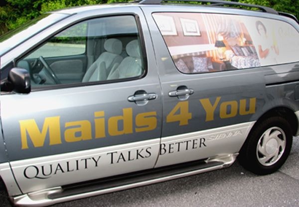  - Image360-Tucker-GA-Partial-Vehicle-Wrap-Maids 4 You